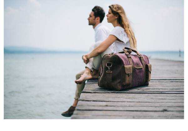 Kjøre Project Leather / Canvas Travel Bag Novità
