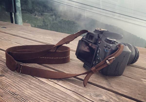 Kjøre Project Leather Camera Strap 2025