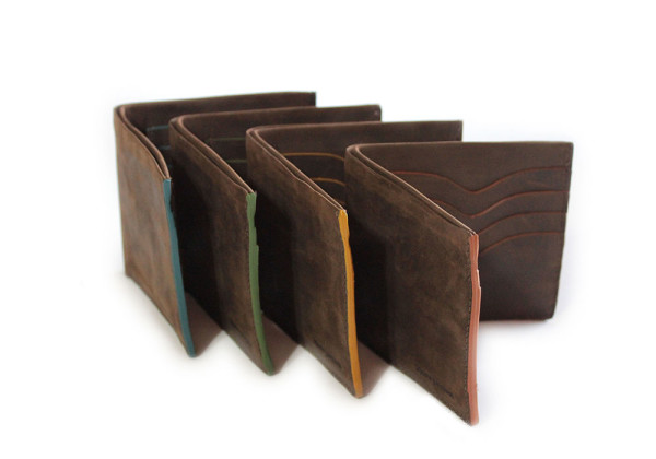Kjøre Project Slim Fold Wallet Colored Edges Economico