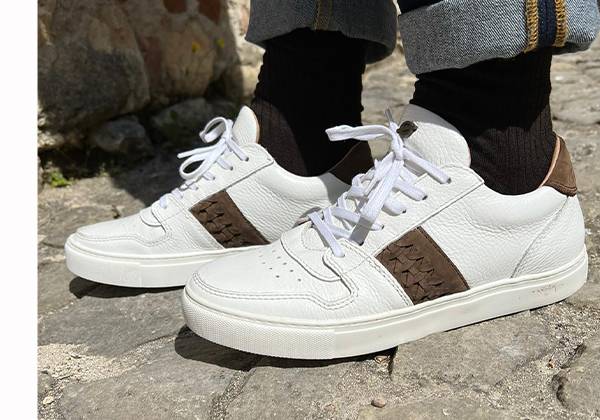 Kjøre Project Fær Øer Tennis Woven Brown Hotsell