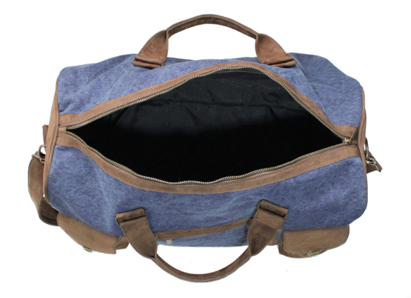 Kjøre Project Leather / Canvas Travel Bag Promozione