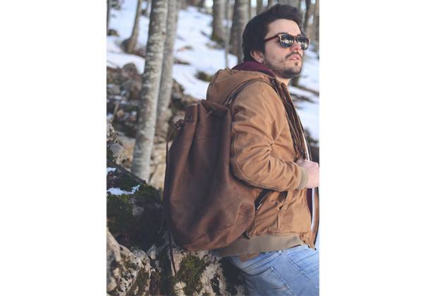 Kjøre Project Leather Slight Haversack Qualità Garantita