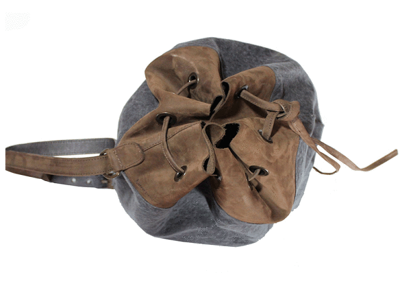 Kjøre Project Leather / Canvas Slight Haversack Acquista Ora