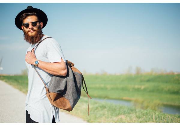 Kjøre Project Leather / Canvas Slight Haversack Acquista Ora