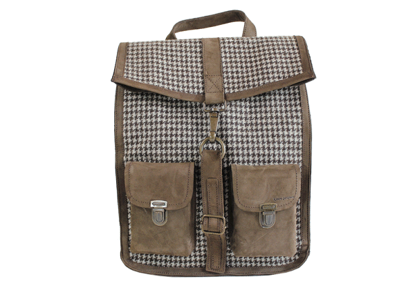 Kjøre Project Leather/Wool Pied de Poule In Saldo