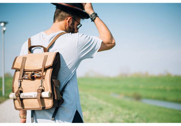 Kjøre Project Leather/Canvas Hazelnut Presa