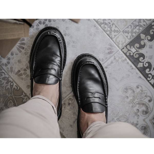 Kjøre Project Loafer Black & Brown Nuova