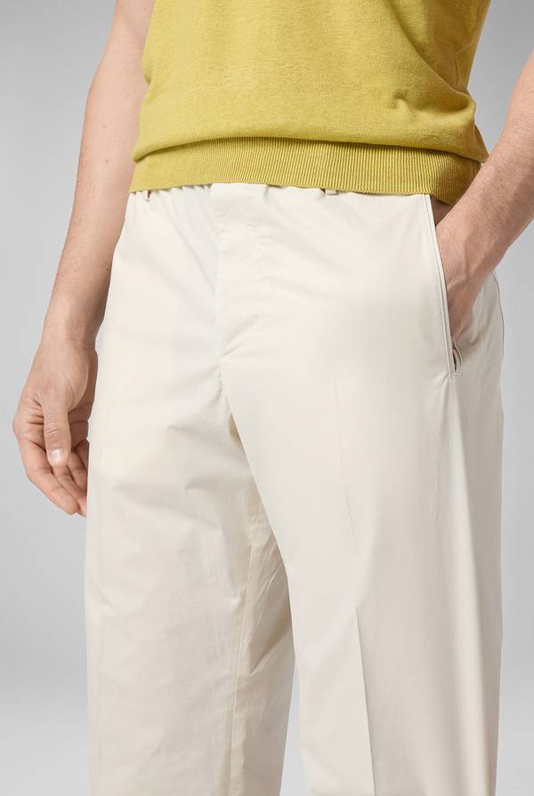 Lab. Pal Zileri Pantalone in cotone stretch Nuovo