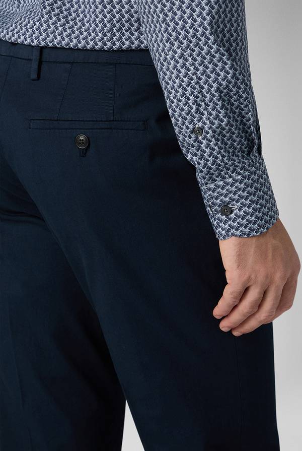 Lab. Pal Zileri Chino in cotone stretch Spedizione Gratuita