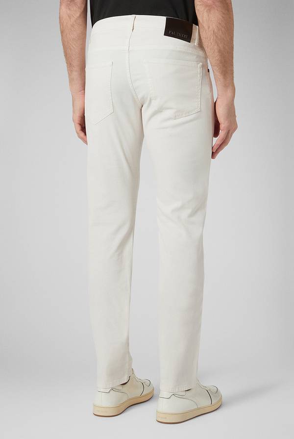 Lab. Pal Zileri Pantalone 5 tasche in cotone stretch tinto in capo Soddisfazione Garantita
