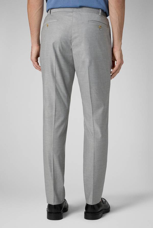 Lab. Pal Zileri Pantalone classico in lana e bamboo Qualità Garantita