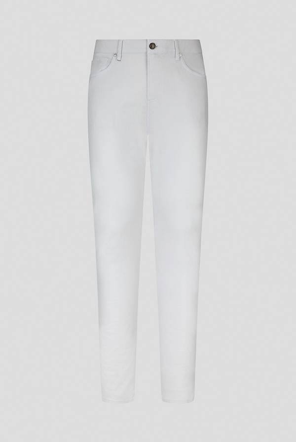 Lab. Pal Zileri Pantalone 5 tasche in cotone stretch tinto in capo