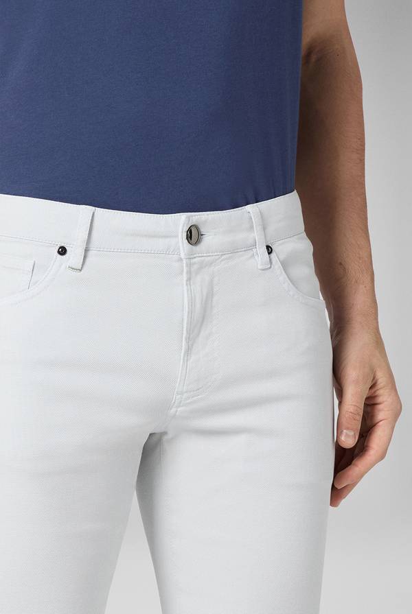 Lab. Pal Zileri Pantalone 5 tasche in cotone stretch tinto in capo Fino Al -60%