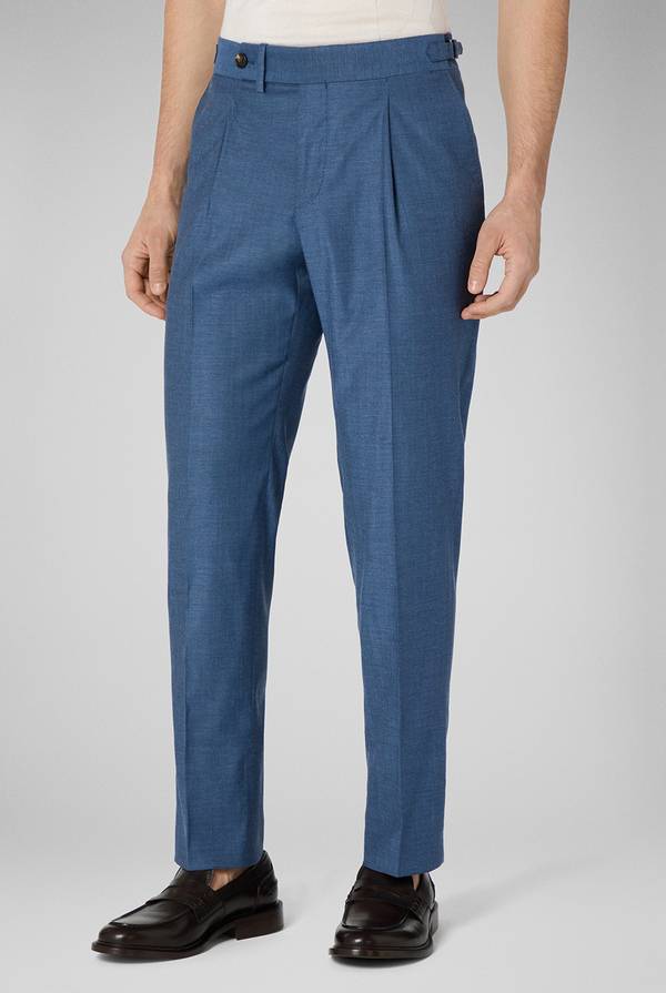 Lab. Pal Zileri Pantalone in lana e bamboo Offerta