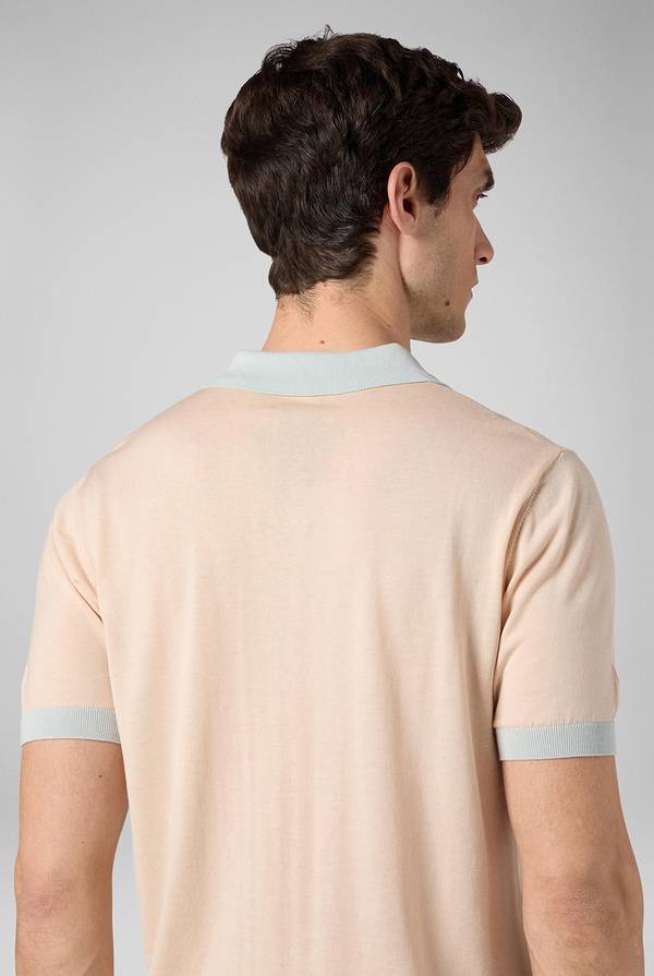 Lab. Pal Zileri Polo a maniche corte con scollo a V Outlet