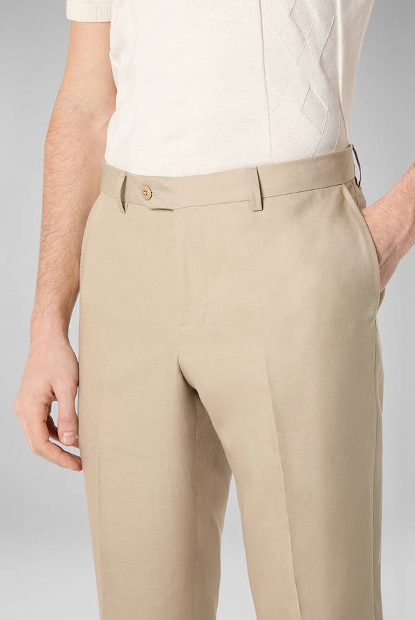 Lab. Pal Zileri Abito Palladio in lino, tencel e cotone Saldi Di Fabbrica
