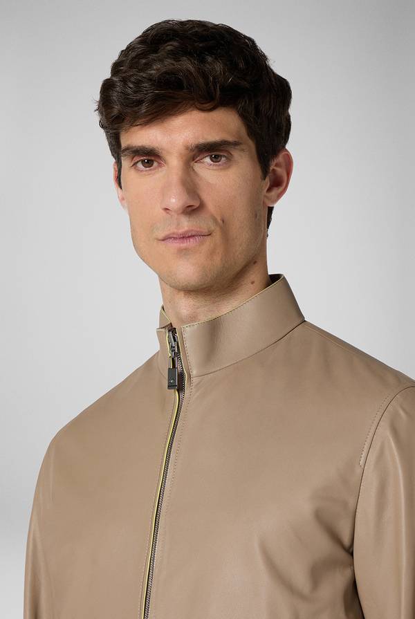 Lab. Pal Zileri Biker reversibile in nappa e nylon In Saldo