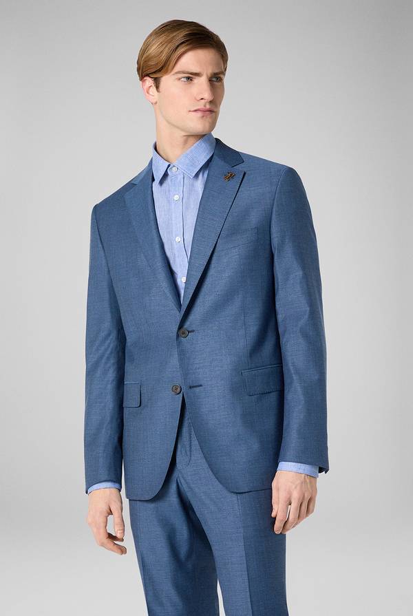 Lab. Pal Zileri Abito Vicenza in lana e viscosa stretch Moda