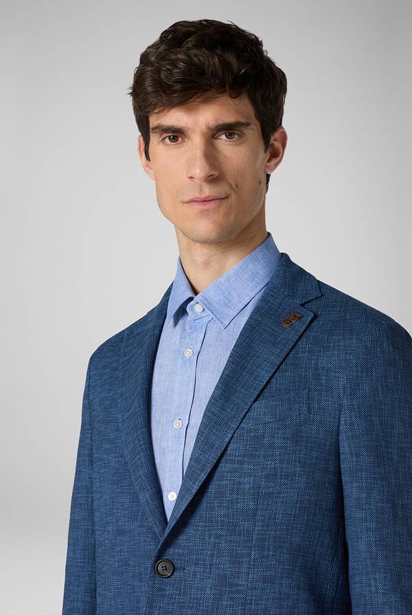 Lab. Pal Zileri Giacca Brera in misto lana, cotone e nylon Italia