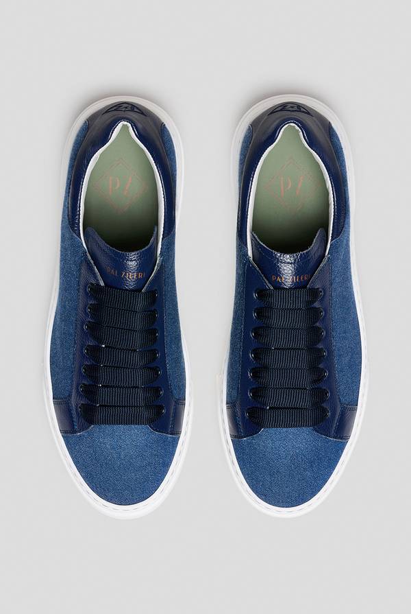 Lab. Pal Zileri Sneakers in Denim Soddisfazione Garantita