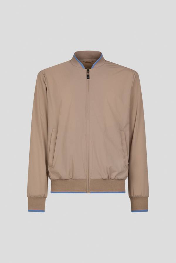 Lab. Pal Zileri Bomber in soft shell color tortora