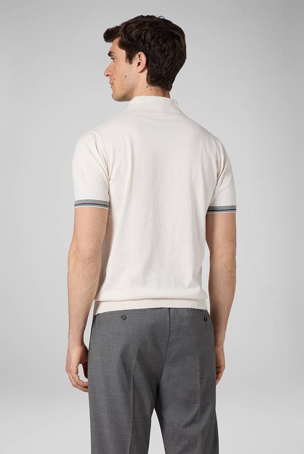 Lab. Pal Zileri Polo con finiture millerighe 2025