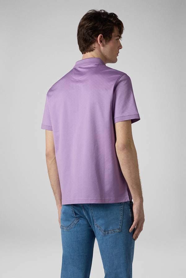 Lab. Pal Zileri Polo con monogramma allover Promozione