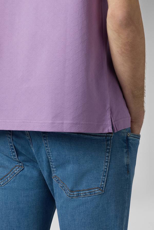 Lab. Pal Zileri Polo con monogramma allover Promozione