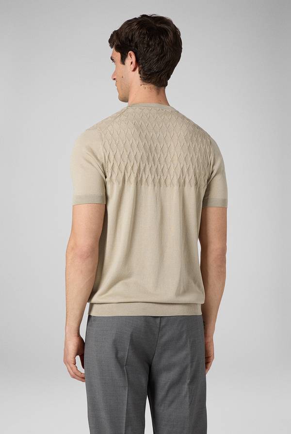 Lab. Pal Zileri Tshirt con lavorazione 3D Qualità Garantita