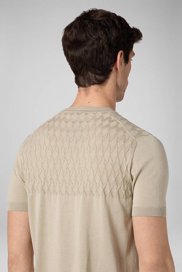Lab. Pal Zileri Tshirt con lavorazione 3D Qualità Garantita