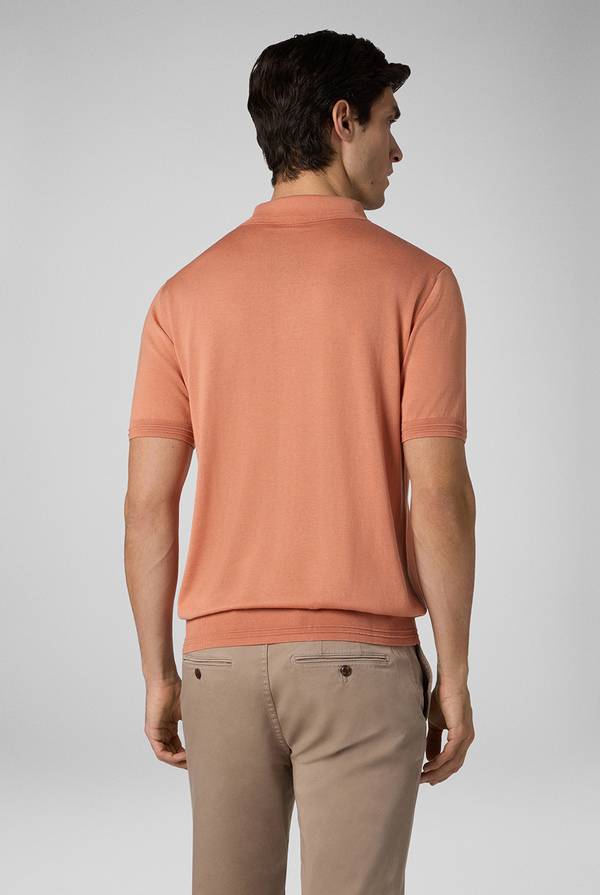 Lab. Pal Zileri Polo in cotone e tencel Negozi Online