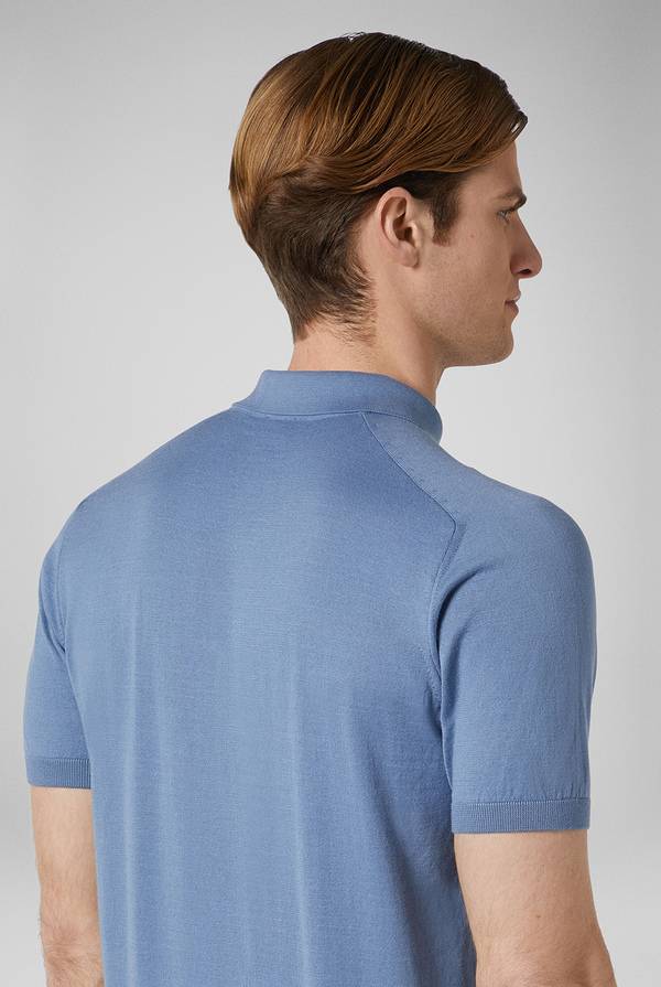 Lab. Pal Zileri Polo in maglia con calati Prezzo Ridotto