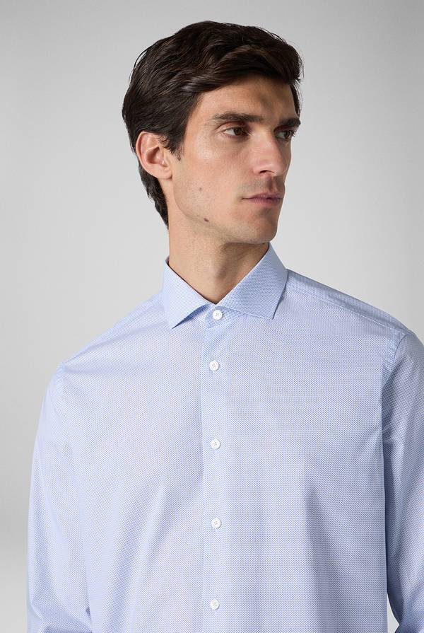 Lab. Pal Zileri Camicia collo Torino azzurra Grande vendita