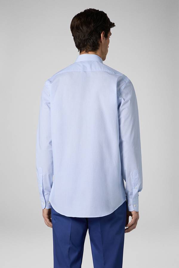 Lab. Pal Zileri Camicia collo Torino azzurra Grande vendita