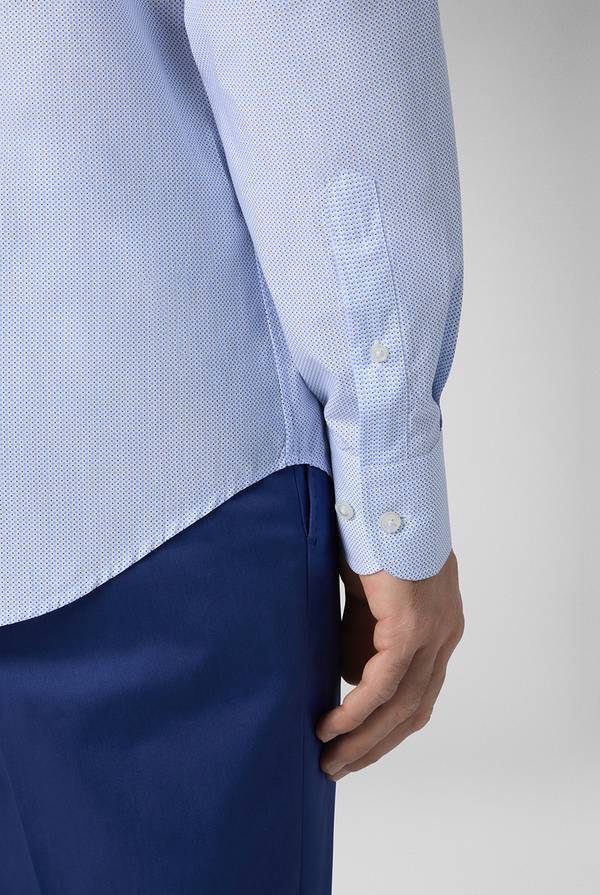 Lab. Pal Zileri Camicia collo Torino azzurra Grande vendita
