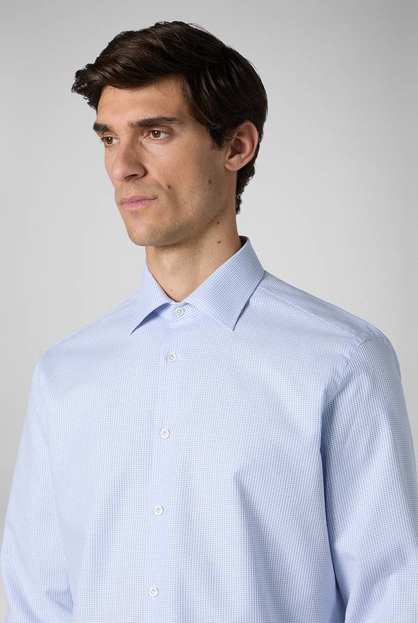 Lab. Pal Zileri Camicia in puro cotone jacquard Hotsell