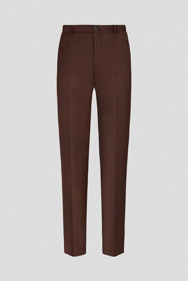 Lab. Pal Zileri Pantalone classico in lana e bamboo