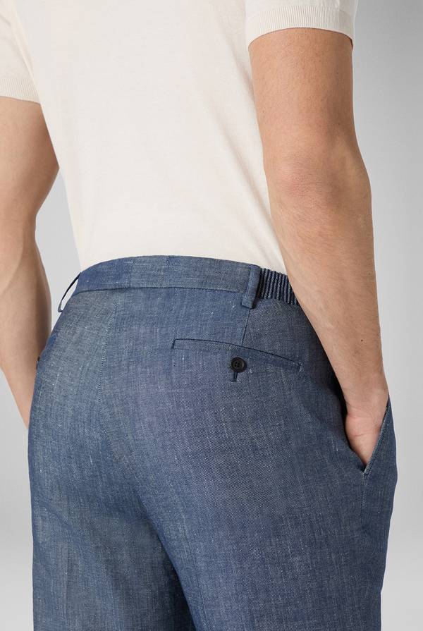 Lab. Pal Zileri Pantalone in lino e cotone stretch Hotsell