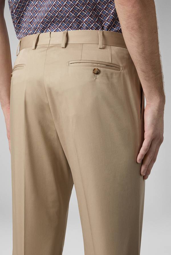Lab. Pal Zileri Pantalone in cotone stretch Vendita Economica