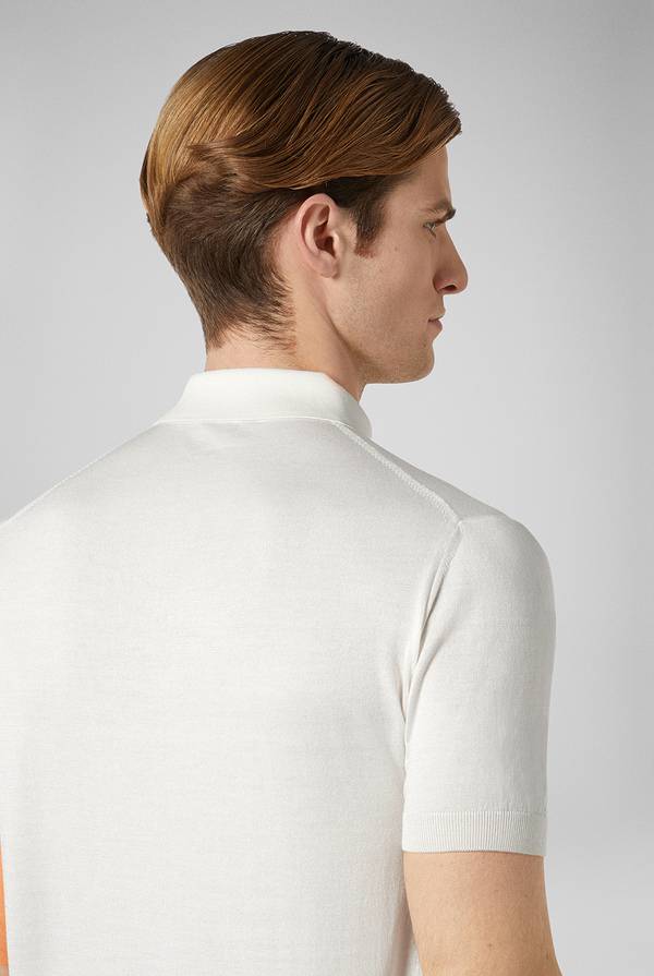 Lab. Pal Zileri Polo in maglia di seta e cotone Acquista Ora