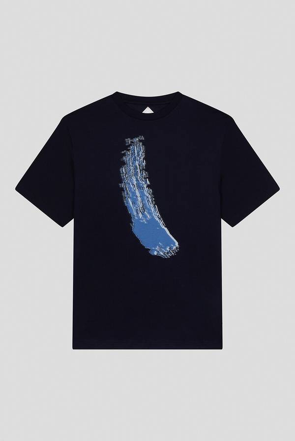 Lab. Pal Zileri Tshirt con lavorazione jacquard