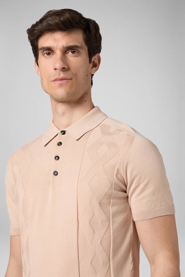 Lab. Pal Zileri Polo in maglia con calati Shopping Online