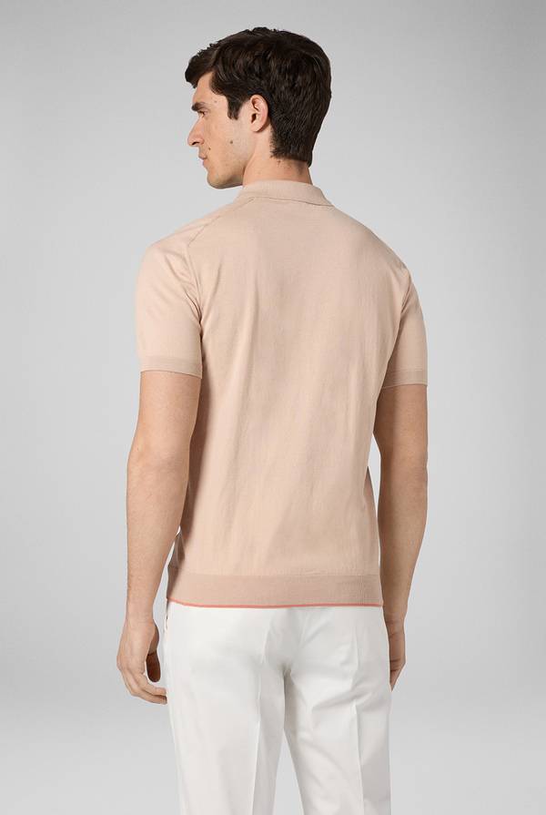 Lab. Pal Zileri Polo in maglia con calati Shopping Online