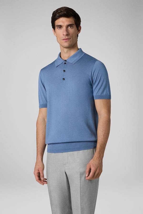 Lab. Pal Zileri Polo in cotone e tencel Convenienza