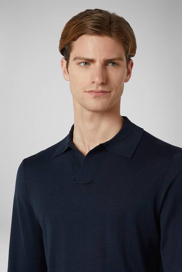 Lab. Pal Zileri Polo in maglia a maniche lunghe Novità