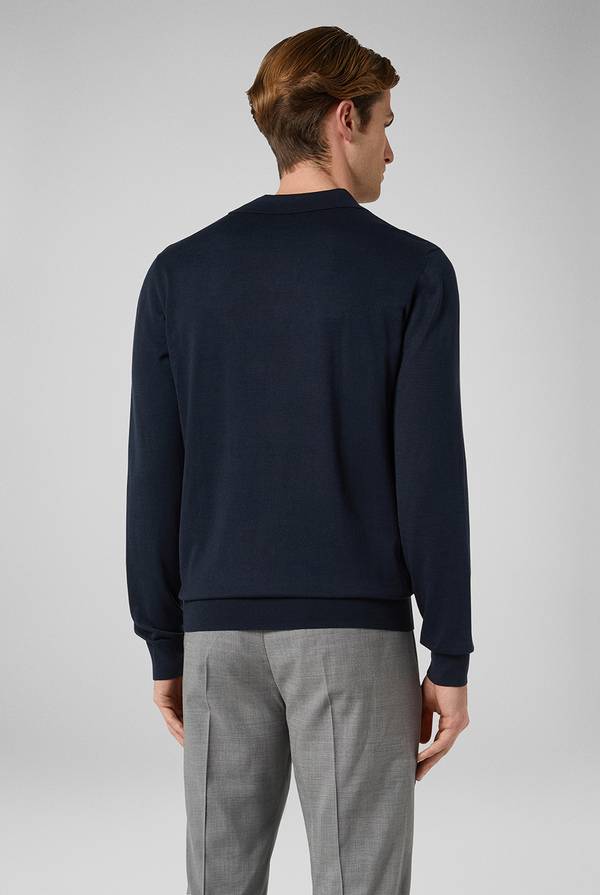 Lab. Pal Zileri Polo in maglia a maniche lunghe Novità