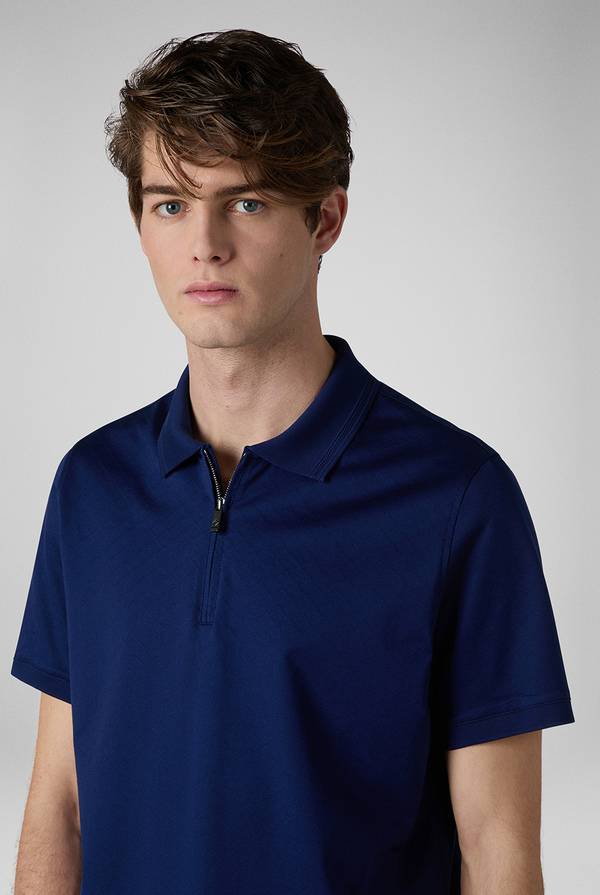 Lab. Pal Zileri Polo con monogramma allover Outlet