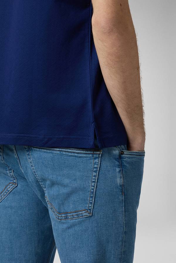 Lab. Pal Zileri Polo con monogramma allover Outlet