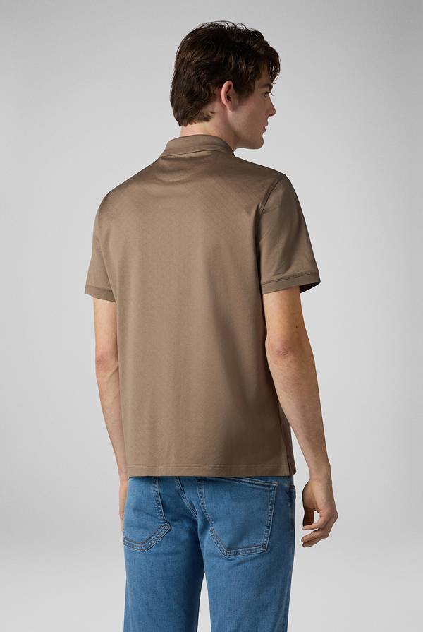 Lab. Pal Zileri Polo con monogramma allover Offerta