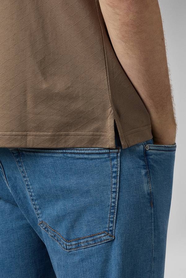Lab. Pal Zileri Polo con monogramma allover Offerta